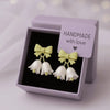 Spring Bloom Bow Earrings