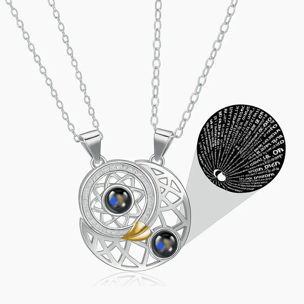 The Eternal Sun & Moon Couple Necklace