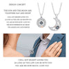 The Eternal Sun & Moon Couple Necklace