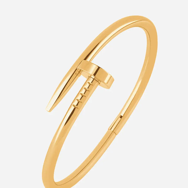 Golden Nail Luxe Bangle