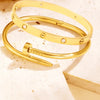 Golden Nail Luxe Bangle
