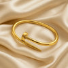 Golden Nail Luxe Bangle