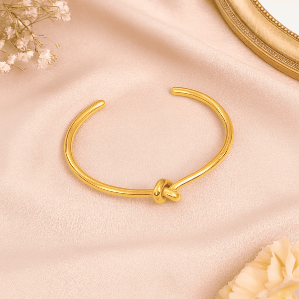 Golden Knot Cuff