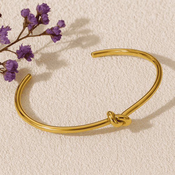 Golden Knot Cuff