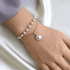Luna Pearl Charm Bracelet