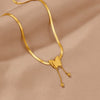 Butterfly Snake Chain Necklace -Waterproof and Anti-Tarnish