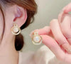 D’ Elegance Pearl Stud Earrings
