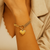 Love Heart Chain Bracelet
