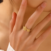 Golden Flower Bunch Ring – Delicate Bloom for Everyday Elegance