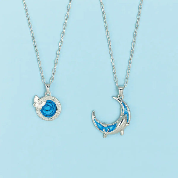Eternal Ocean Love Necklace Set