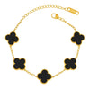 Lucky Charm Black Clover Bracelet
