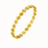 Golden Daisy Bloom Bracelet
