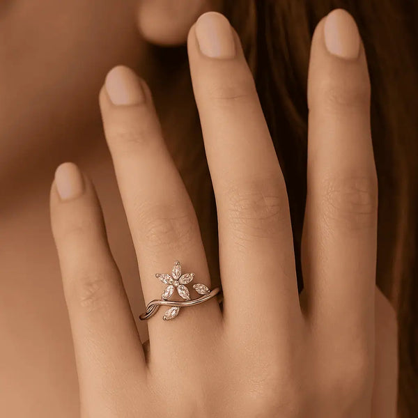 Eternal Blossom Silver Ring