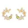 Mini Flutter Bloom Stud Earrings