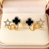 Star & Clover Duo Earrings