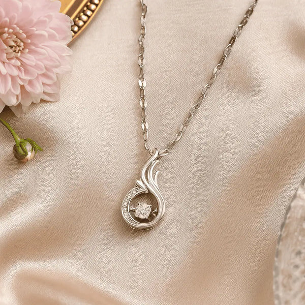 Eternal Flame Pendant Necklace