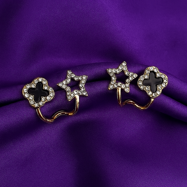Star & Clover Duo Earrings