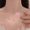 Double Layer Moon & Star Pendant Necklace